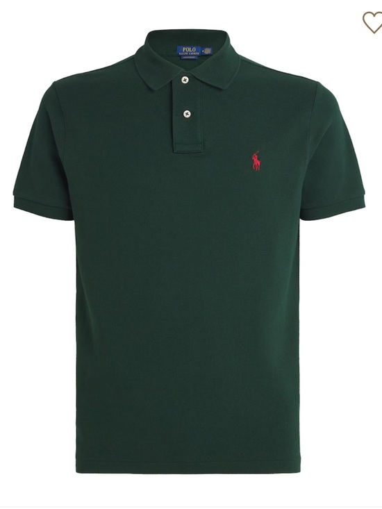 Polo Ralph Lauren Other - Classic Polo Ralph Lauren Green Custom Slim Fit Short Sleeve Polo Size L